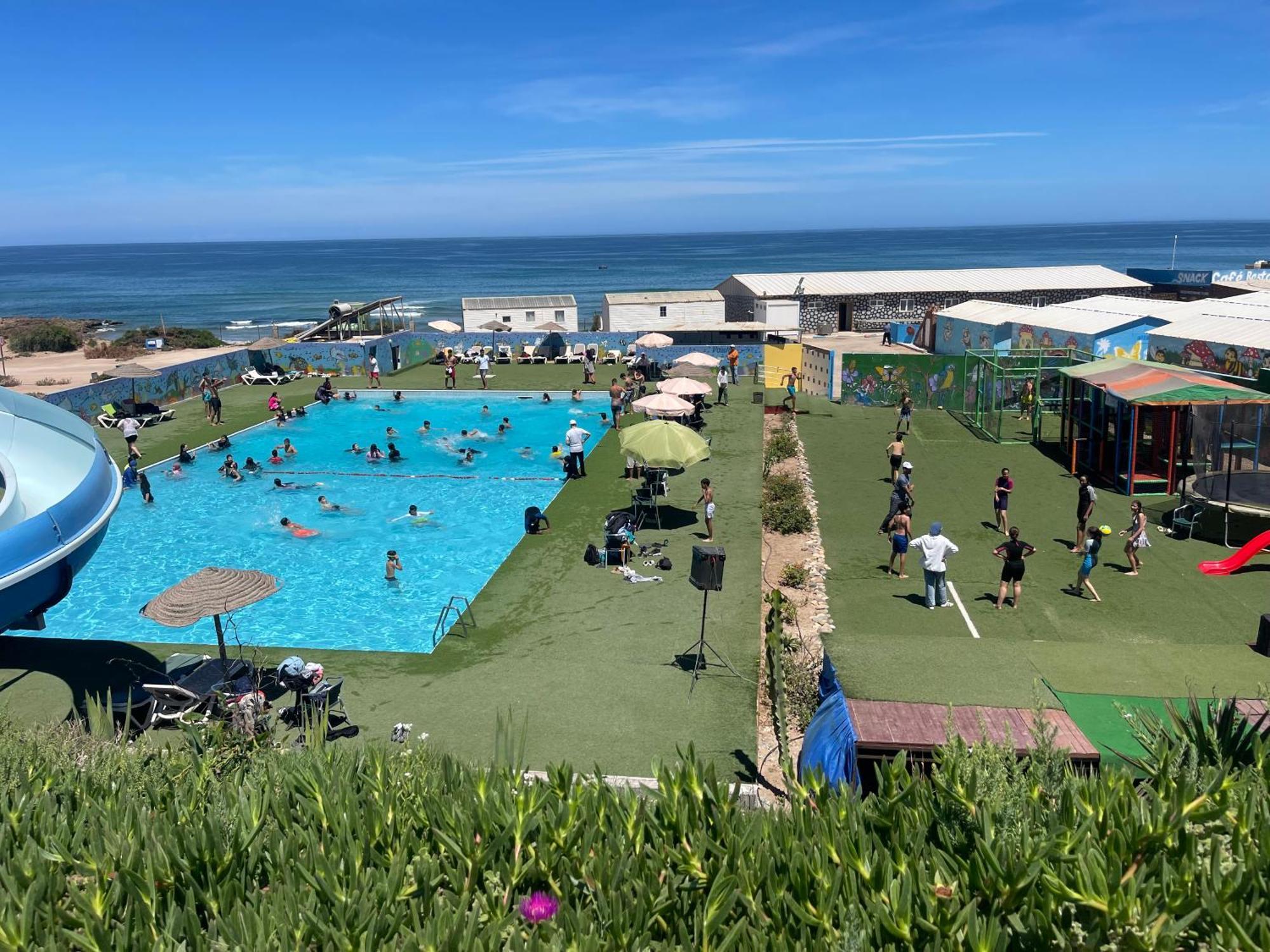 Camping Wassay Beach Sidi Ouassay Buitenkant foto