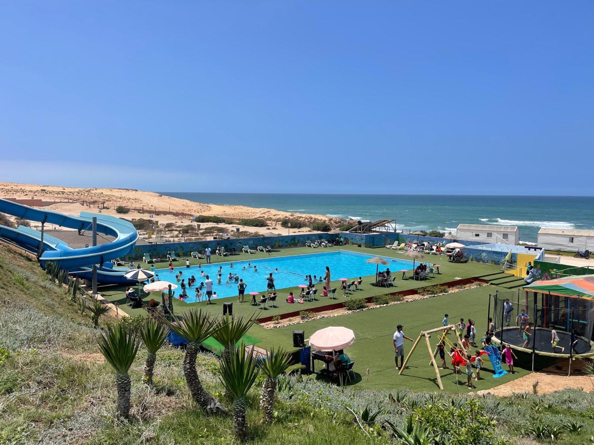 Camping Wassay Beach Sidi Ouassay Buitenkant foto